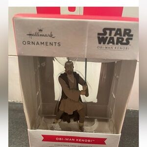 NWT Hallmark Disney StarWars ornament Obi Wan Kenobi
